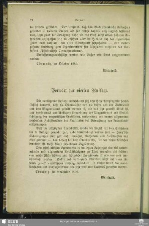 Vorwort zur vierten Auflage.