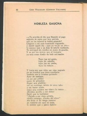 Nobleza gaucha