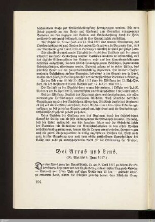 Bei Arras und Lens