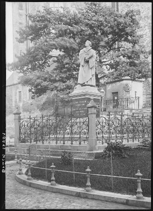 Annaberg. Luther-Denkmal : Annaberg-Buchholz. Luther-Denkmal