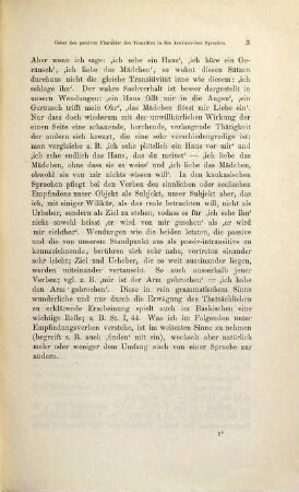 Ueber den passiven Charakter des Transitivs in den kaukasischen Sprachen