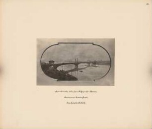 Rheinbrücke, Bonn: Steinbrücke: perspektivische Ansicht