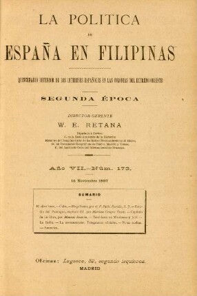 Núm. 173. 15 Noviembre 1897
