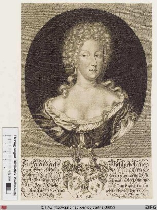 Bildnis Maria Sidonia Freifrau von Erffa, geb. Hilchen von Lorch