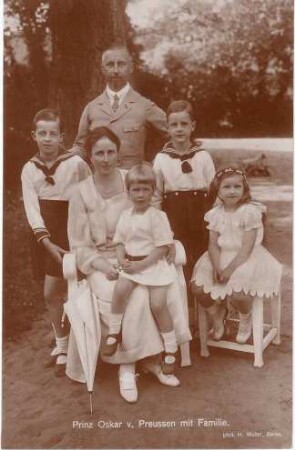 Prinz Oskar von Preußen und Familie
