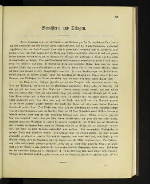 Bewässern und Düngen.
