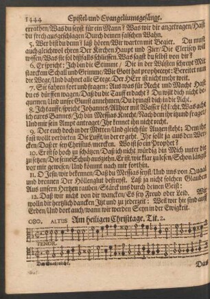 Am heiligen Christtage. - Am Sonntage nach dem Christtage