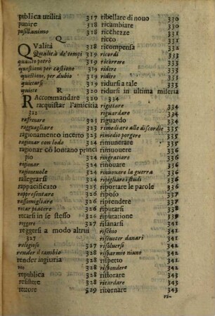 Eleganze insieme con la copia della lingua toscana e latina
