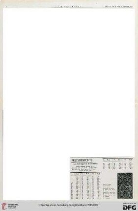 Nr. 42 (20. Okt. 1935), S. 2-3: Preisberichte
