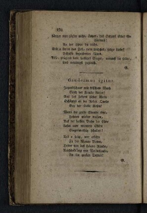 Gaudeamus igitur.