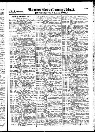 1511.Ausgabe. Mittwoch, 20. Juni 1917