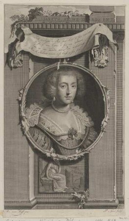 Bildnis der Elisabeth, Reine de Boheme