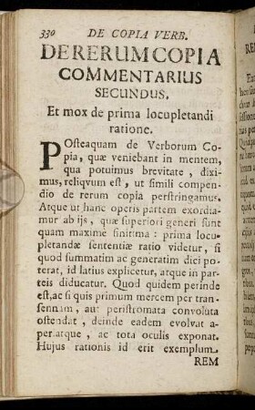 Et mox de prima locupletandi ratione. - Septima Ratio.