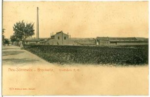 Neu-Sörnewitz. Glasfabrik