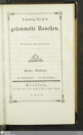1: Der Wassermensch. Der Mondsüchtige
