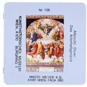 Dürer, Allerheiligenbild (Wien KhM GG_838)