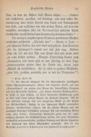 Prophetische Worten