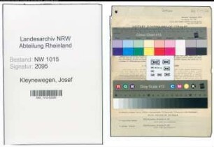 Entnazifizierung Josef Kleynewegen , geb. 02.08.1903 (Stadtinspektor)
