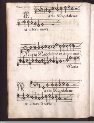 Clemens non Papa : Maria Magdalena