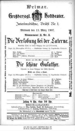 Die Verlobung bei der Laterne