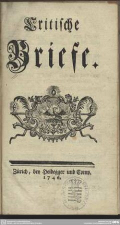 Critische Briefe
