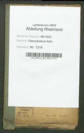 Brot- und Fourage-Verpflegung pro 1821+1822