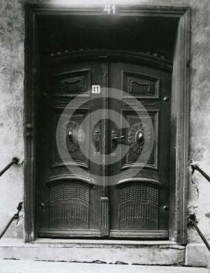 Haustür am Bürgerhaus Heilig Geist-Str. 41 in Elbing