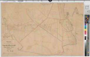 Haltern (Haltern), Teilung der Lippramsdorfer Mark, Bl.5 Brouillonkarte Flur 7,8