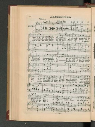 No.6. Strofenlied.