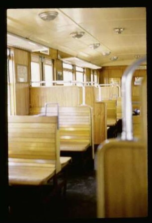 S-Bahn-Abteile 1.7.76.