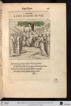 Cap. LVII. Legis domini scopvs