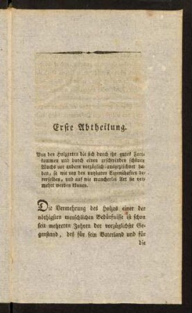 13-97, Erste Abtheilung
