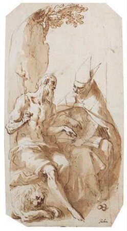 Die Heiligen Hieronymus und Nikolaus von Bari