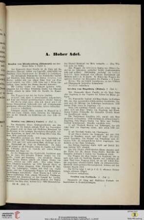 A. Hoher Adel