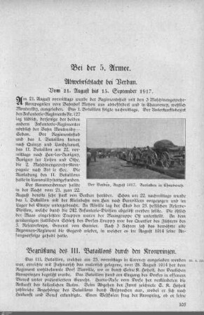 Abwehrschlacht bei Verdun.