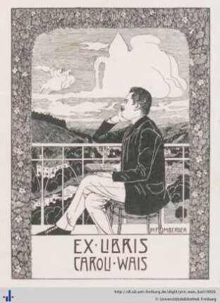 Exlibris (Aus: UB Freiburg, BS 14/973).