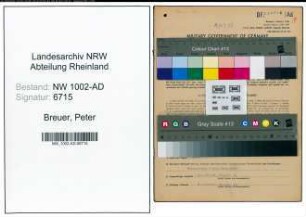 Entnazifizierung Peter Breuer, geb. 03.12.1890 (Unterbrandmeister)