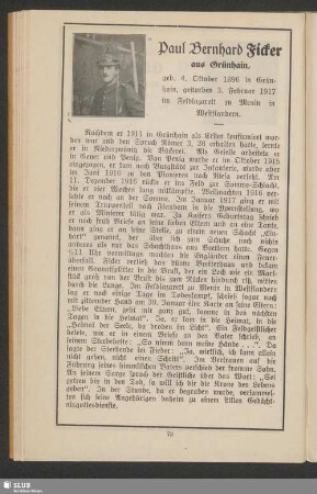 Paul Bernhard Ficker