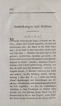 Anmerkungen und Zusätze