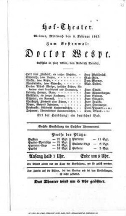Doctor Wespe