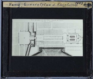 Nancy, Place Stanislas : Generalplan