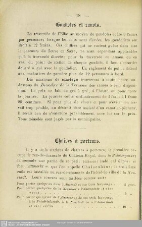 Chaises a porteurs