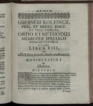 Liber VIII, de affectibus jecoris, lienis, mesenterii