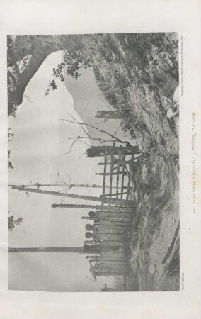 16. Carved memorial posts, Falam