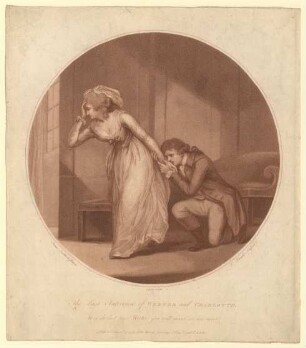 "The Last Interview of Werter and Charlotte". Liebesszene nach gemeinsamer Lektüre des "Ossian"