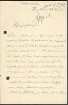 Brief von Otto Appel an Regensburgische Botanische Gesellschaft