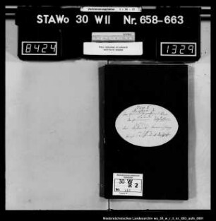 Zivilstandsregister Salzdahlum (östl. Kanton Wolfenbüttel)