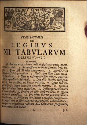 Leges XII. Tabvlarvm : Svis Qvotqvot Reperiri Potvervnt Fragmentis Restitvtae et Observationibvs Critico-Antiqvariis Illvstratae