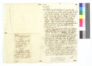 Vor dem Schultheiß und dem Gericht zu Oberkirch vertauschen Kloster Allerheiligen und die Eheleute Joseph und Anna Maria Buesam in Niederlehen Ulmer Gerichts genannte Matten zu Wolfhag, Tiergarten und Ringelbach.
