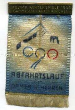 Olympische Winterspiele, IV., 1936, Garmisch-Partenkirchen, Abfahrtslauf